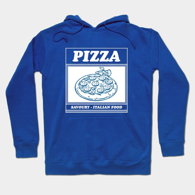 Pizza v2 Hoodie by Arief Uchiha